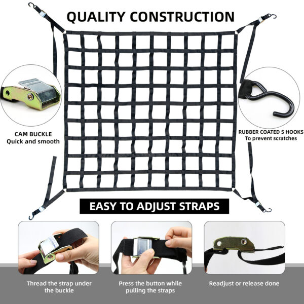 KeiMate Universal Truck Bed Cargo Net